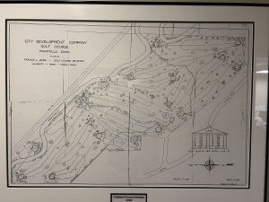 Juniper Hills Routing Map 1950